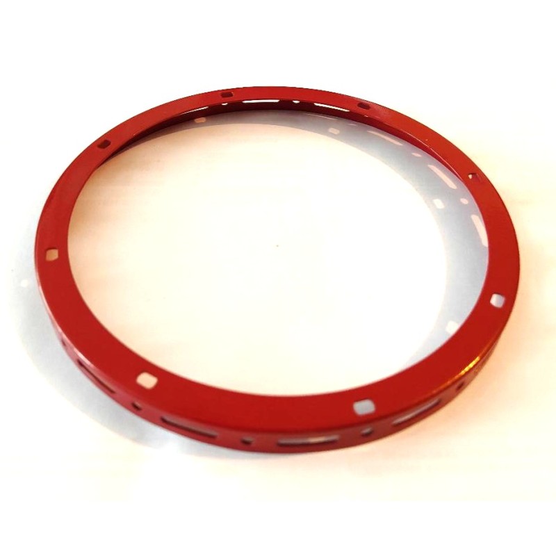 Longrine circulaire Meccano 197 mm rouge