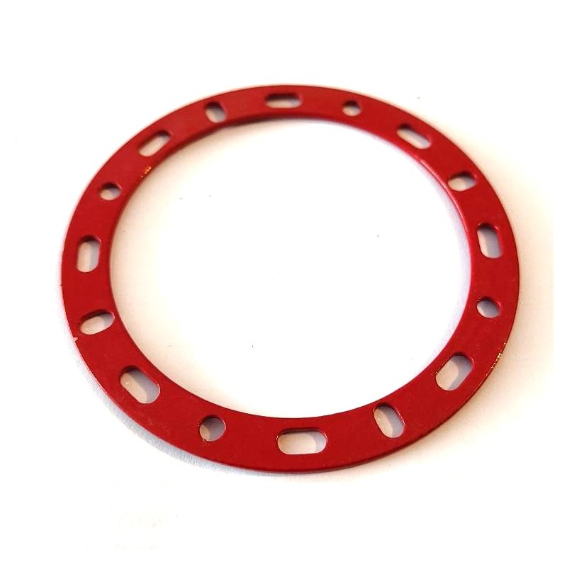 Bande circulaire étroite Meccano 89 mm rouge