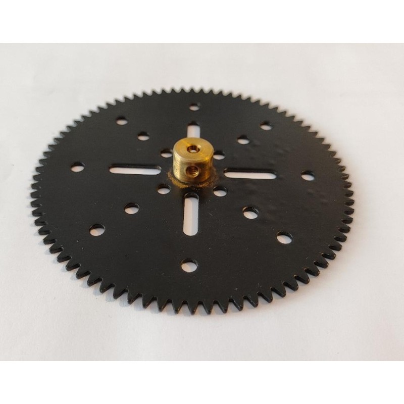 Roue dentée à moyeu Meccano 80 dents