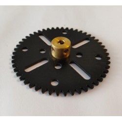 Roue dentée à moyeu Meccano...
