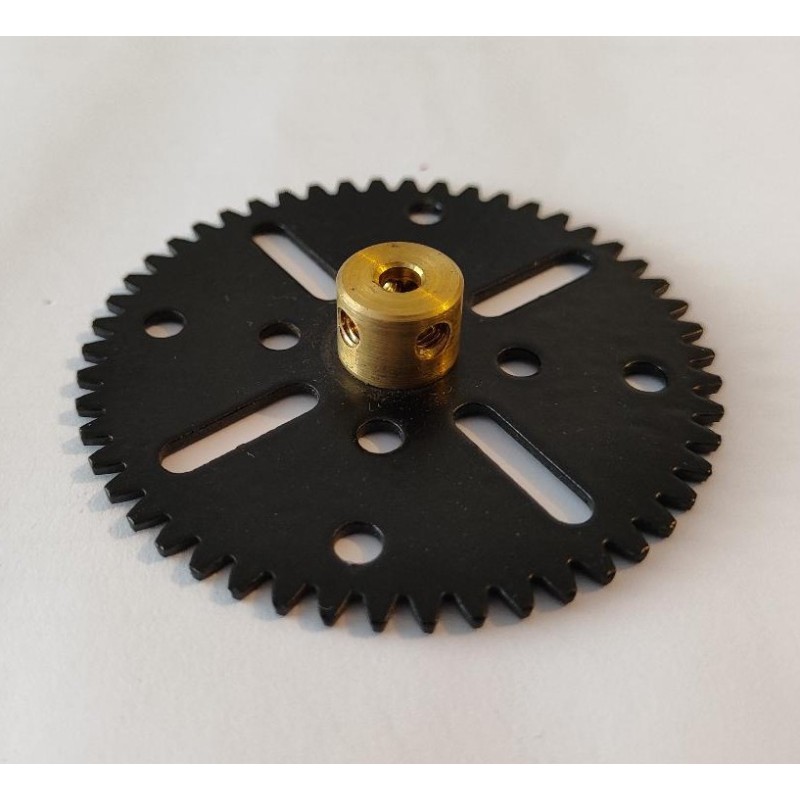 Roue dentée à moyeu Meccano 50 dents