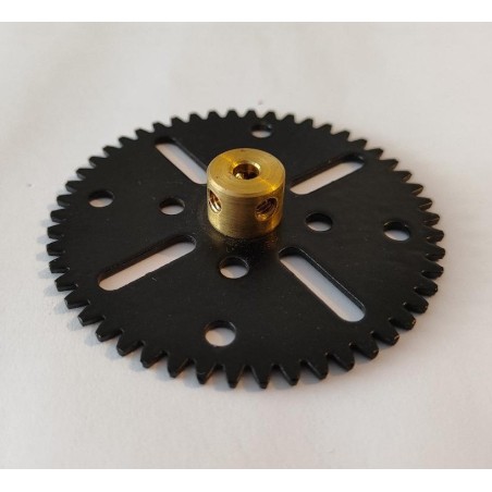 Roue dentée à moyeu Meccano 50 dents