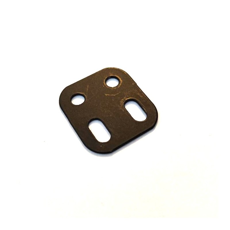 Poutrelle Meccano 2 trous noir mat