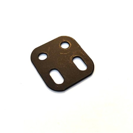 Poutrelle Meccano 2 trous noir mat