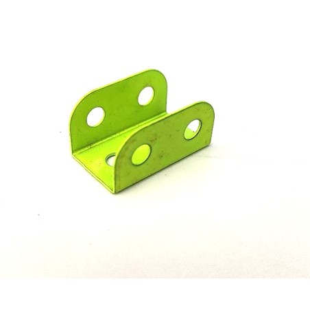 Plaque à rebords Meccano 1x1x1x2 jaune