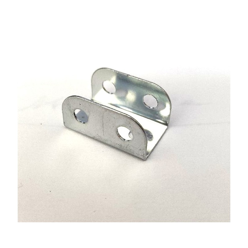 Plaque à rebords Meccano 1x1x1x2 zinguée