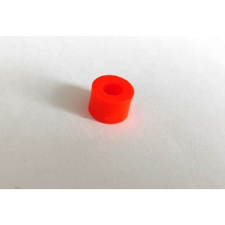 Entretoise Meccano plastique orange rosé