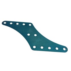 Plaque Z Meccano turquoise...