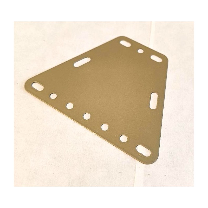 Plaque trapèze Meccano beige