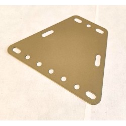 Plaque trapèze Meccano beige