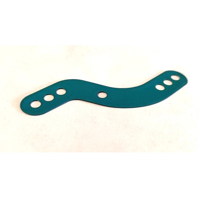 Bande déportée Meccano turquoise