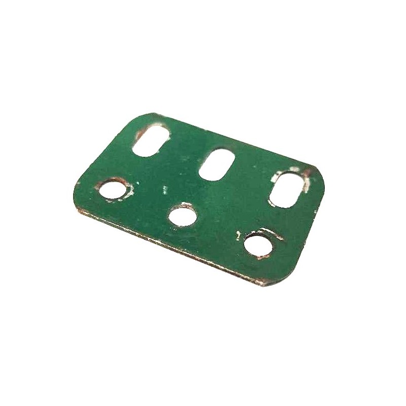 Poutrelle Meccano 3 trous verte