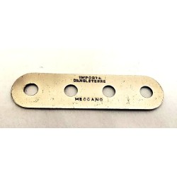 Bande nickelée de 4 trous...