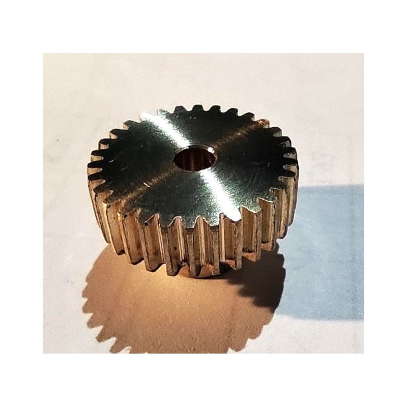 Pignon Meccano 30 dents en laiton