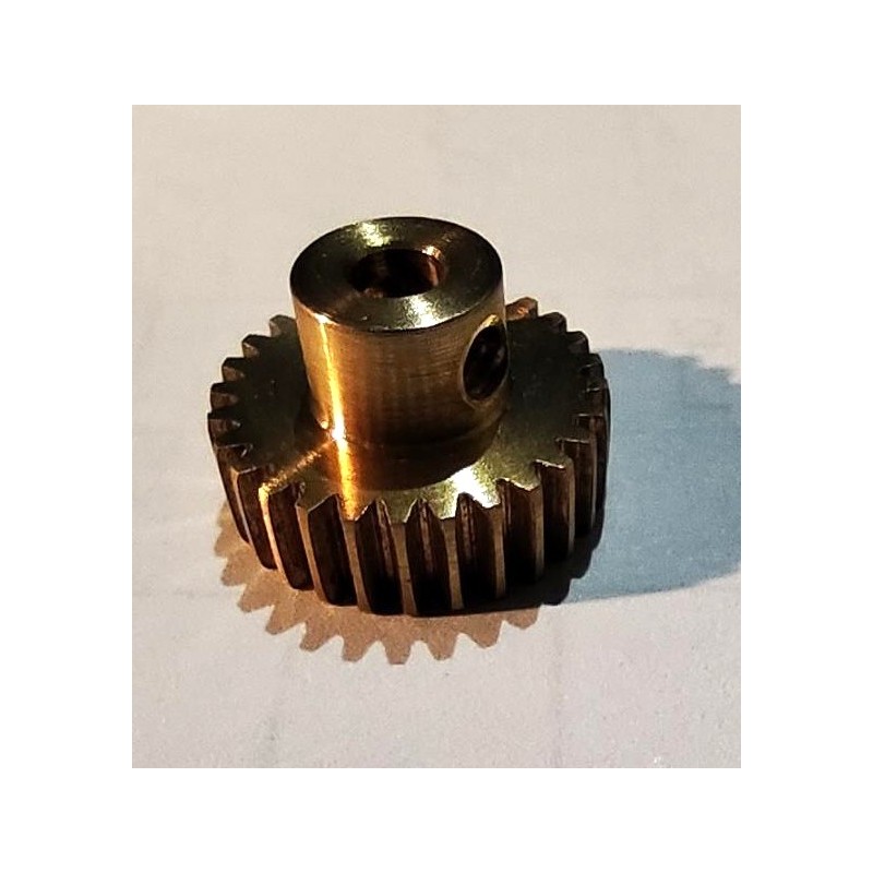 Pignon Meccano 28 dents en laiton