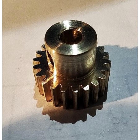 Pignon Meccano 24 dents en laiton