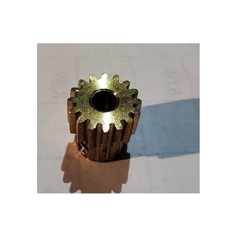 Pignon Meccano 16 dents en laiton