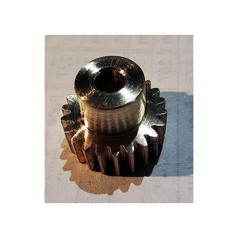 Pignon Meccano 22 dents en laiton