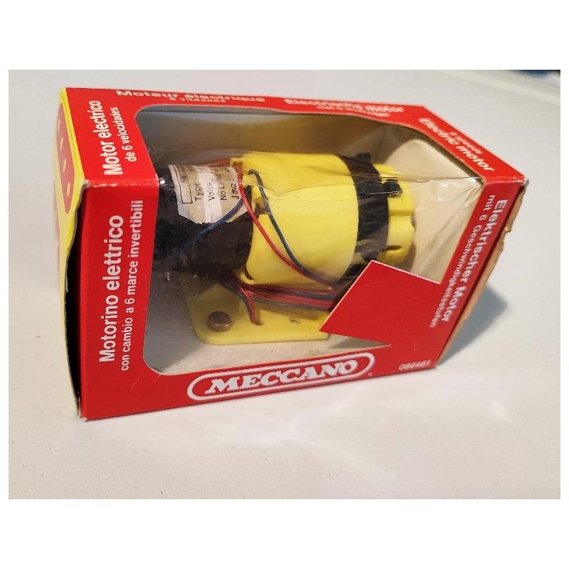 Moteur électrique Meccano 6 vitesses