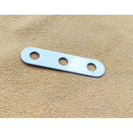 Bande étroite Meccano 3 trous blanche