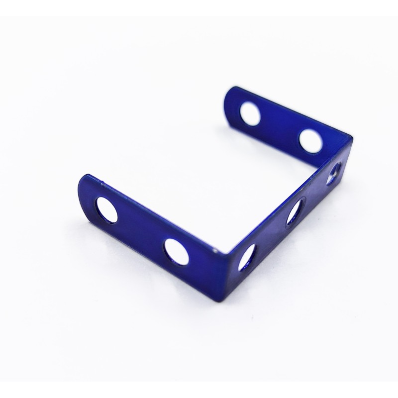 Bande coudée étroite Meccano 38 x 25 mm violet