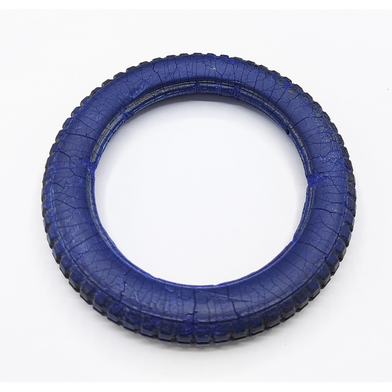 Pneu Meccano de 75 mm Dunlop bleuté