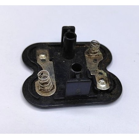 Trappe de boîtier de piles (4 piles) Meccano noire