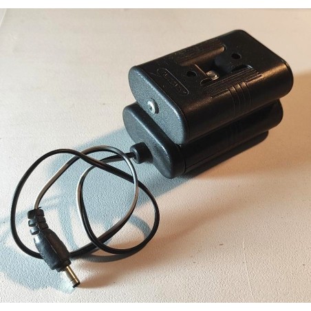 Boitier de piles Meccano + câble coaxial