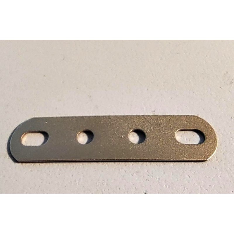 Bande Meccano 4 trous, 2 trous oblongs