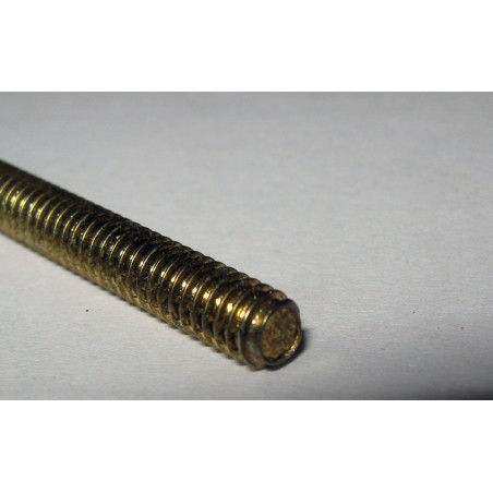Tige filetée Meccano 25 mm laitonnée