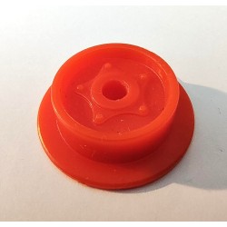 Roue à boudin plastique...