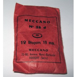 Sachet de disques Meccano...