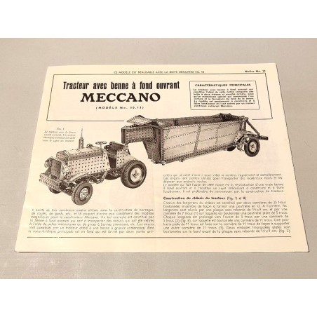 Notice Meccano n°13