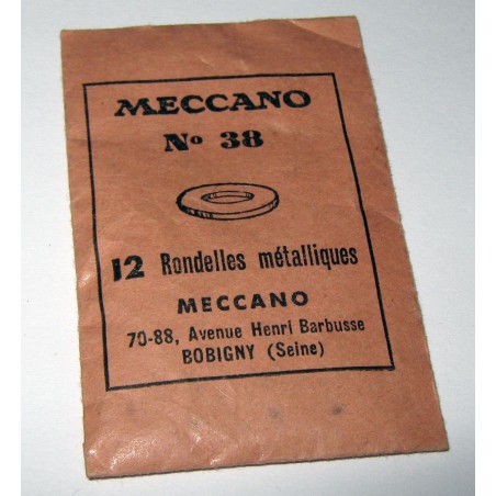 Sachet de rondelles Meccano