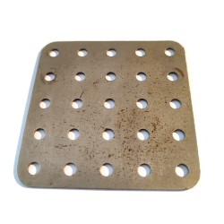 Plaque Meccano sans rebord...