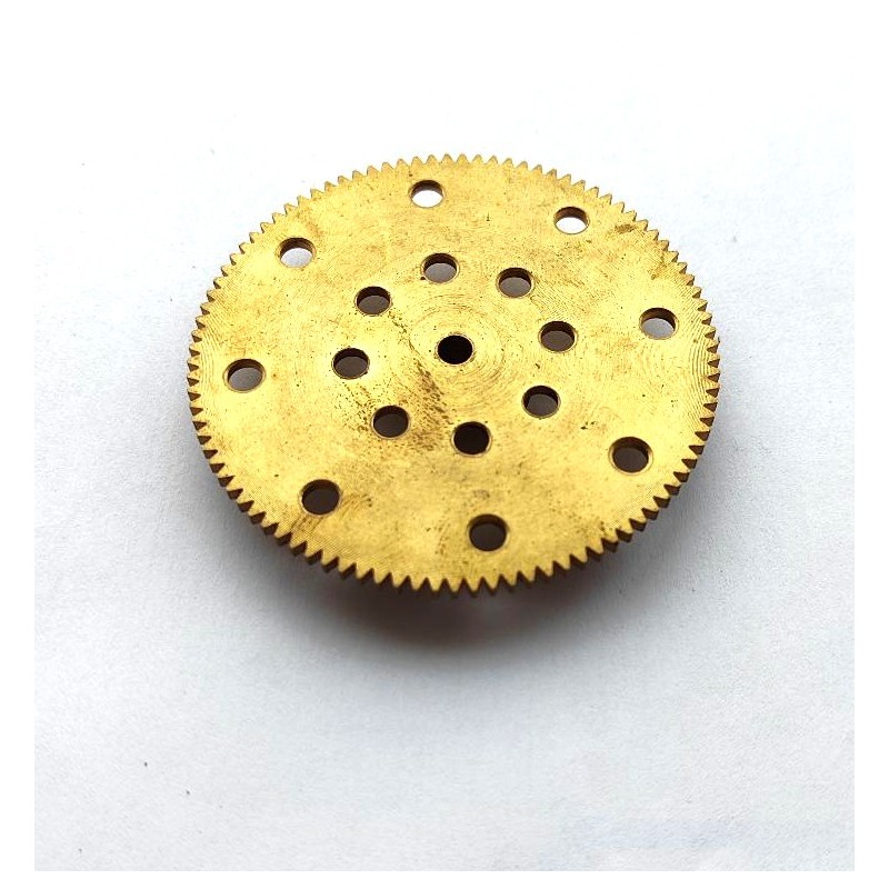 Roue dentée Meccano 95 dents laiton épaisse
