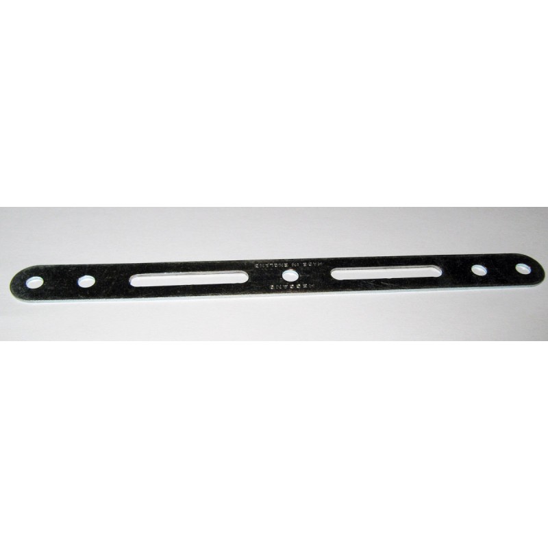 Bande-glissière Meccano de 14 cm zinguée