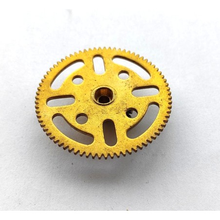 Roue de 75 dents compatible Meccano laiton