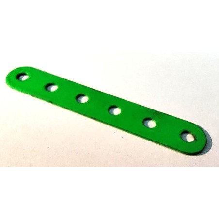 Bande Meccano 6 trous vert clair