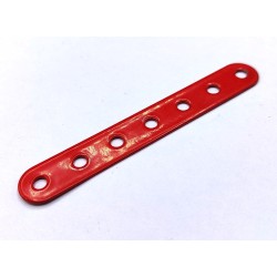 Bande Meccano 7 trous rouge...