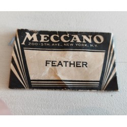 Sachet de plumes Meccano