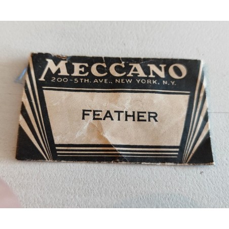 Sachet de plumes Meccano