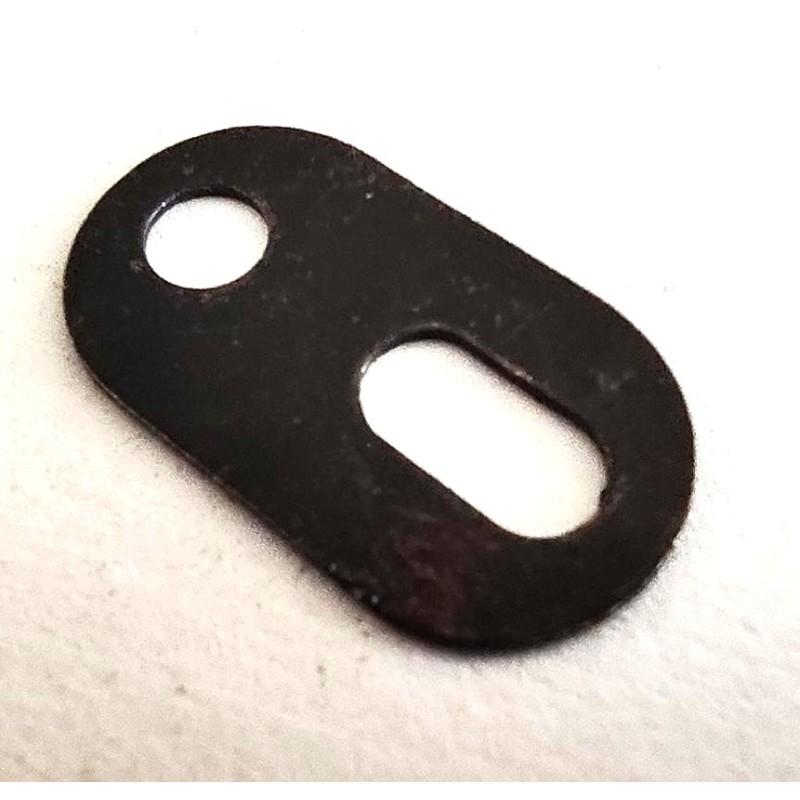 Support plat Meccano métal noir