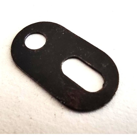 Support plat Meccano métal noir