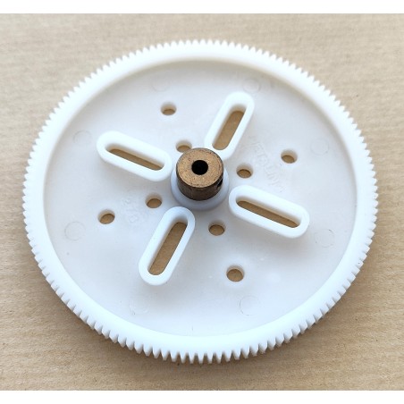 Roue dentée en nylon de 133 dents compatible Meccano