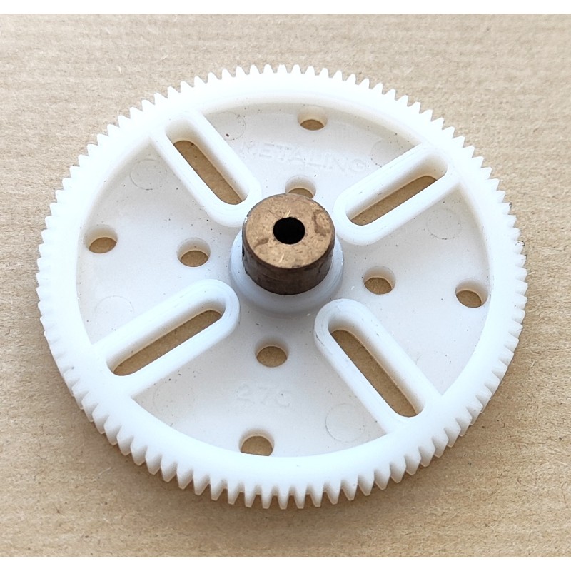 Roue dentée en nylon de 95 dents compatible Meccano