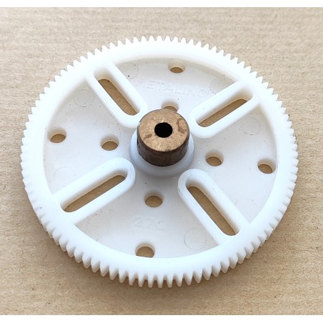 Roue dentée en nylon de 95 dents compatible Meccano