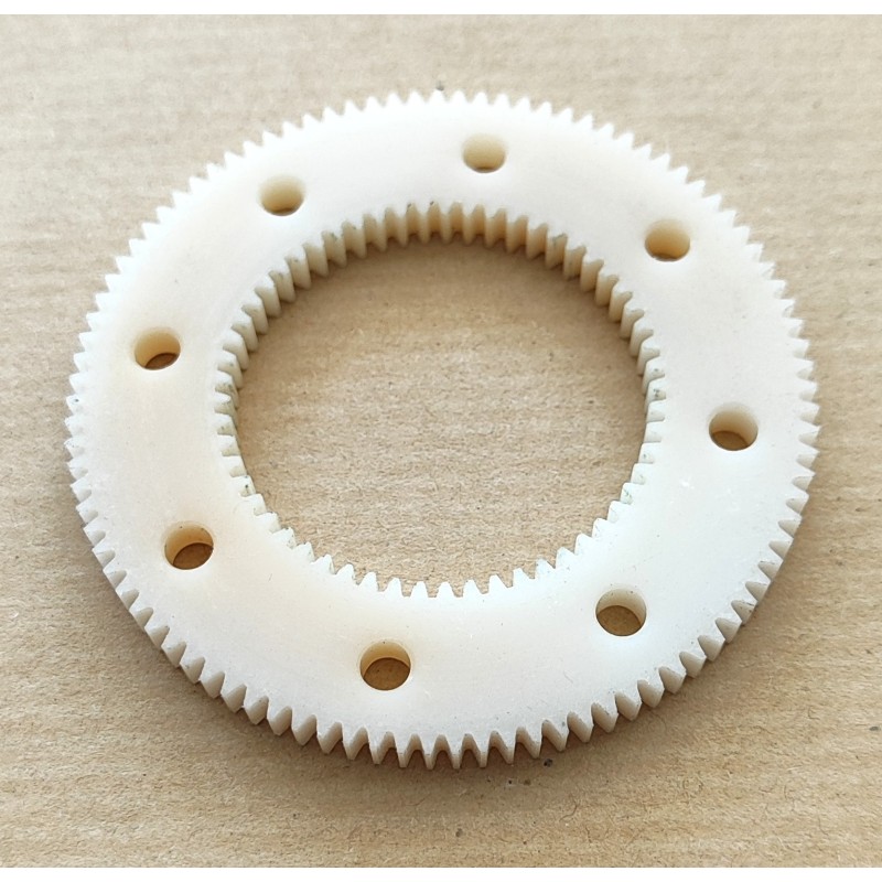 Couronne double denture 57/95 dents en nylon compatible Meccano