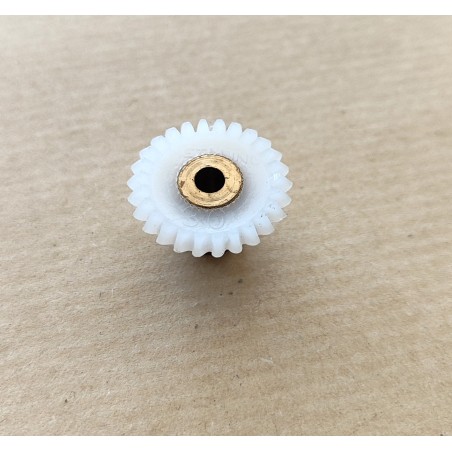 Pignon d'angle de 26 dents en nylon compatible Meccano