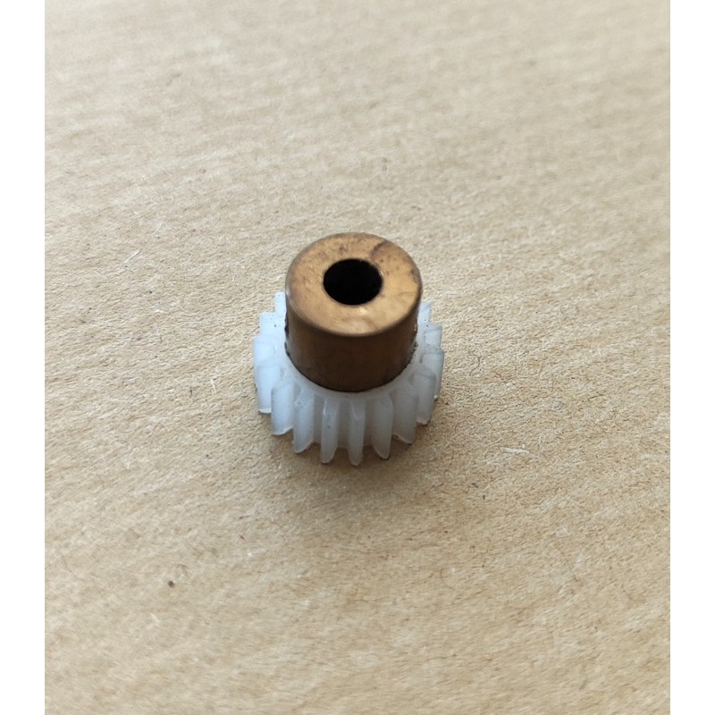 Pignon de 19 dents en nylon compatible Meccano